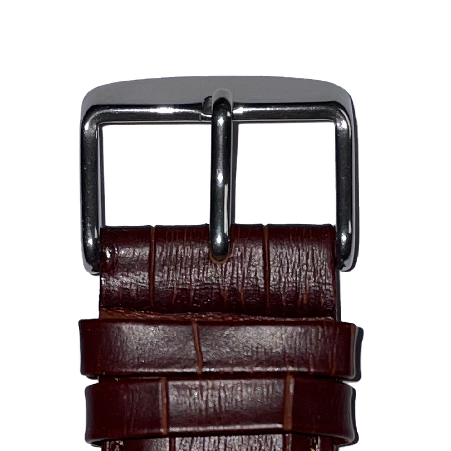 Horlogeband - 24mm - Bruin - Echt leer