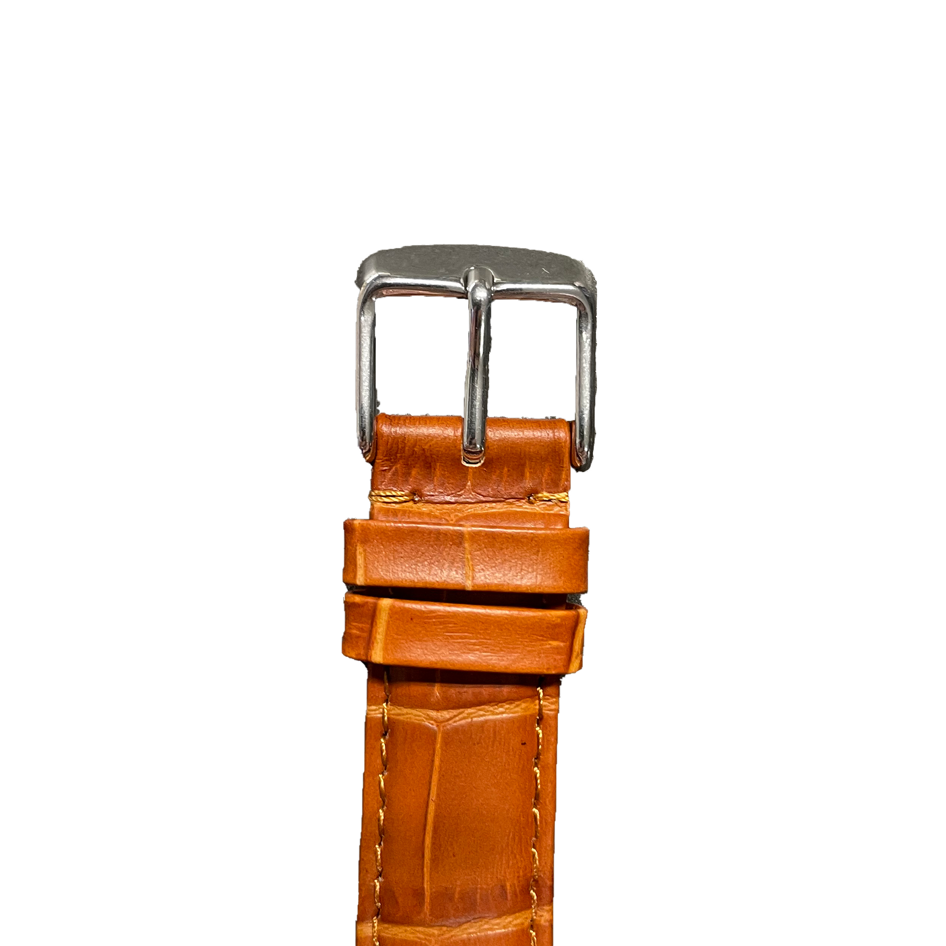 Horlogeband - 18 mm - Bruin - Echt leer