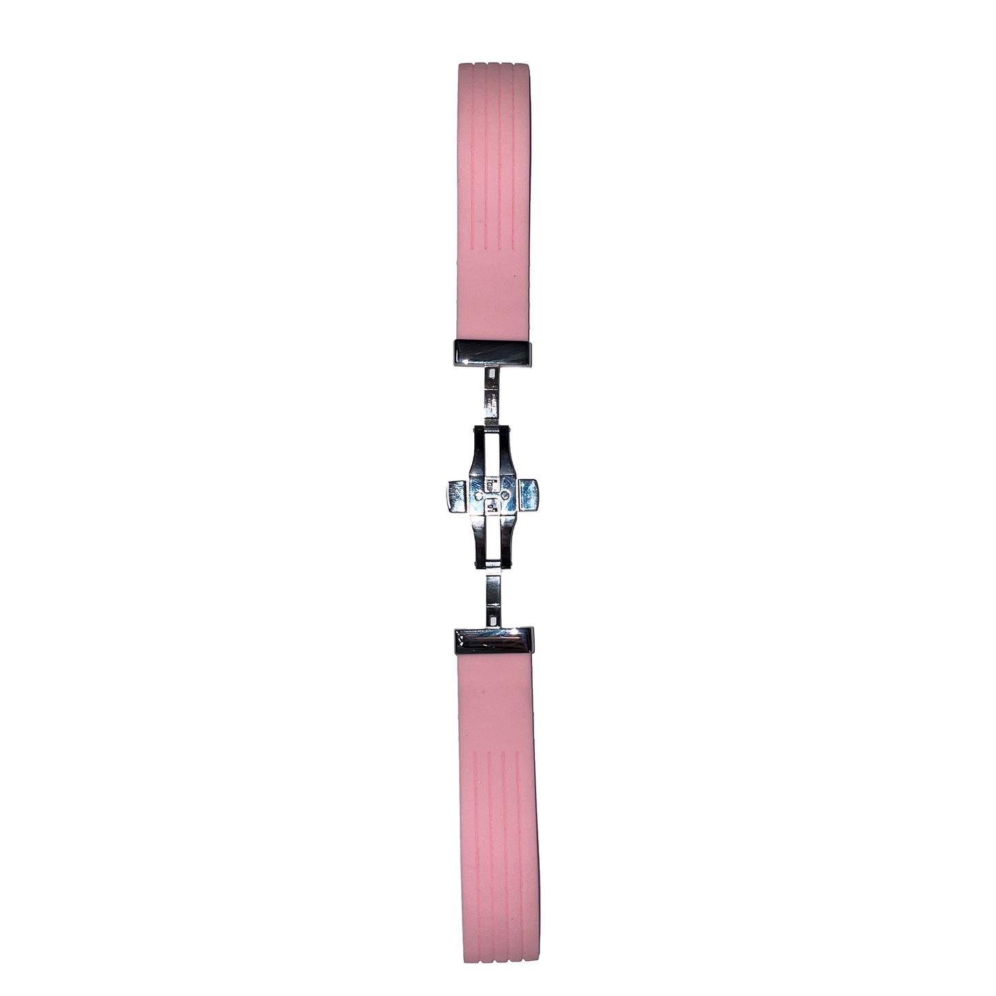 Horlogeband - 20mm - Roze - Siliconen