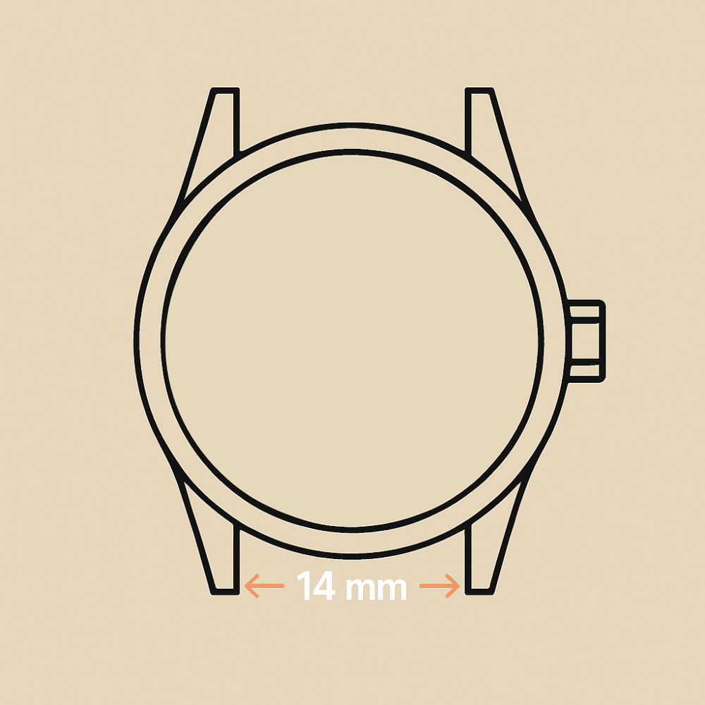 Horlogebandjes - 14 mm