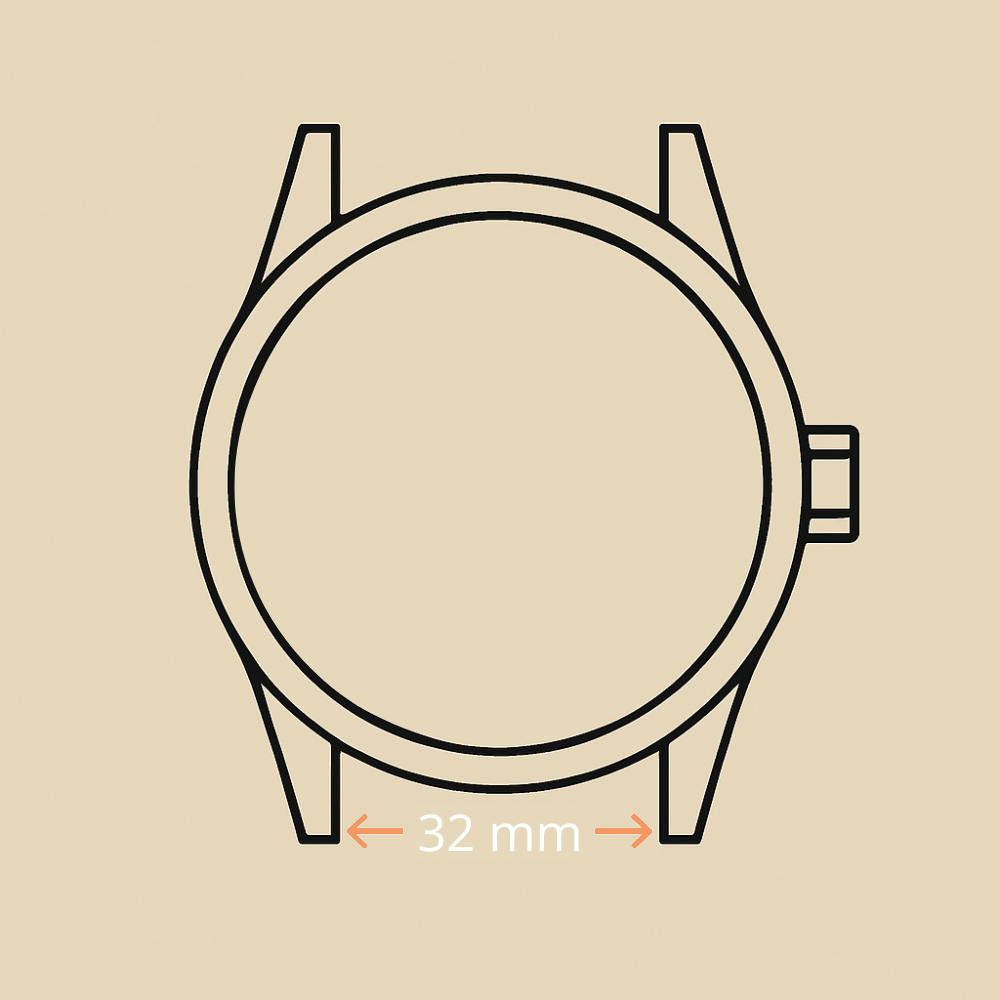 Horlogebandjes - 32 mm
