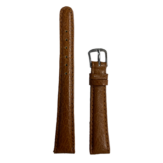 Horlogeband - 14mm - Bruin - Echt leer