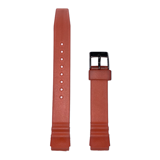 Horlogeband - 16mm - Roze - Silicone band