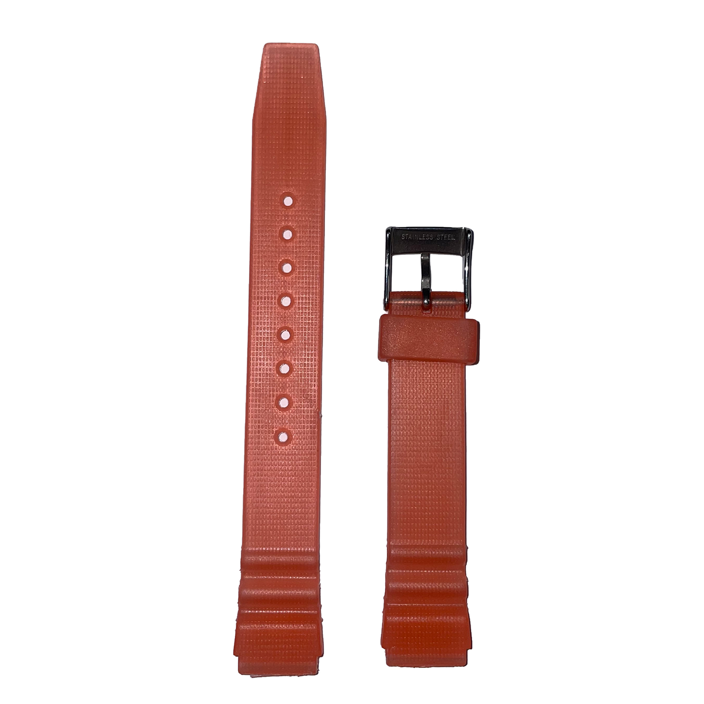 Horlogeband - 16mm - Roze - Silicone band